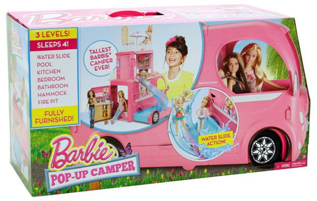 Mattel Pop Up Kamper Barbie Wóz Kempingowy Humbi.pl