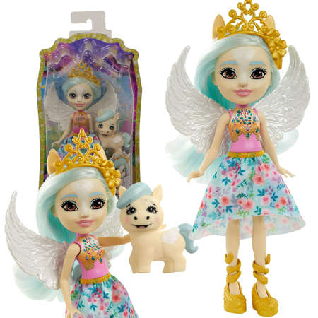 Mattel Royal Enchantimals Paolina Pegasus z pegazem