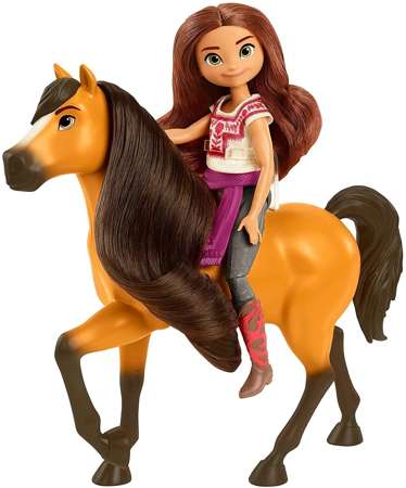 Mattel Spirit Lucky i Spirit lalka i koń