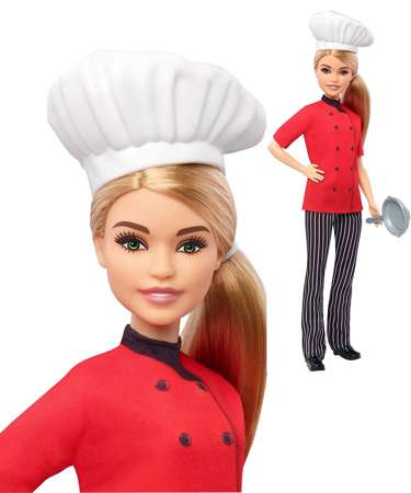 Mattel lalka Barbie You can be Kariera Szef kuchni