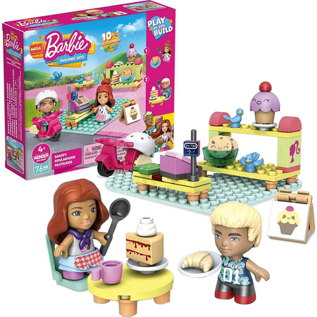 Mega Construx klocki Barbie Cukiernia 76 elementów