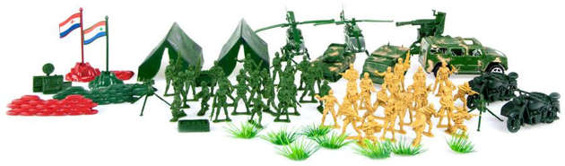 Mega Creative Zestaw figurek wojskowych Military Force żółnierzyki