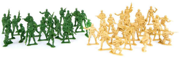 Mega Creative Zestaw figurek wojskowych Military Force żółnierzyki