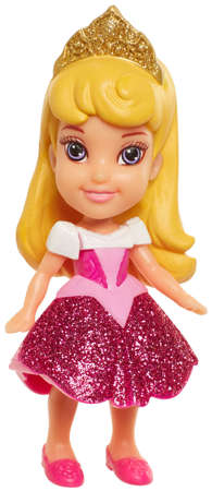 Mini lalka Aurora w różowej sukience