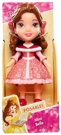 Mini lalka Bella w różowej sukience