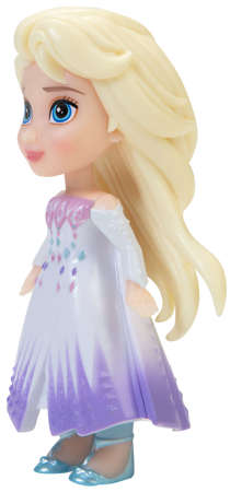 Mini lalka Frozen II Elsa w biało-fioletowej sukience