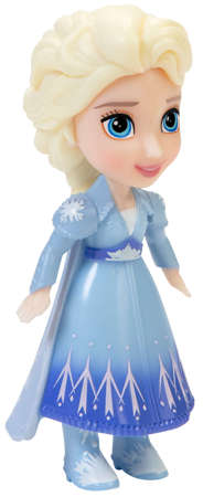 Mini lalka Frozen II Elsa w niebieskiej sukni