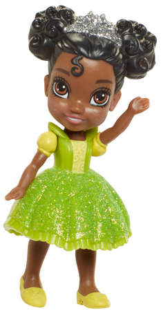 Mini lalka Tiana w zielonej sukience