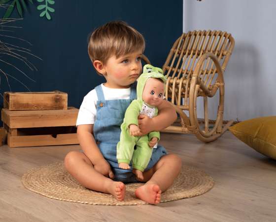 MiniKiss interaktywna lalka bobas w stroju krokodyla
