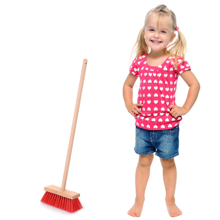 Miotła dla dzieci ulicowa drewniana 78 cm  Klein 6640