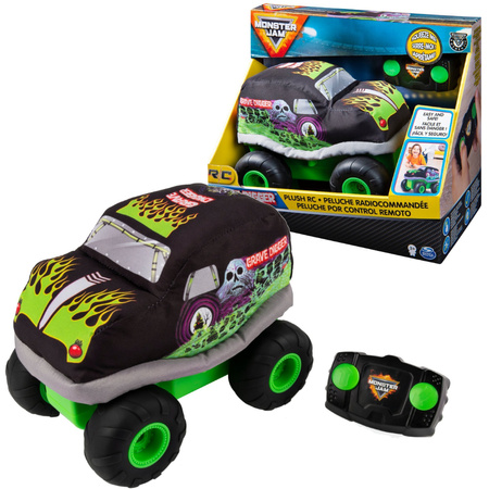 Mój pierwszy Monster Jam RC miękki Monster Truck Grave Digger