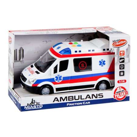 Moje Miasto Ambulans z dźwiękiem i światłem