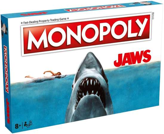Monopoly Jaws Szczęki ekonomiczna gra planszowa wersja angielska 