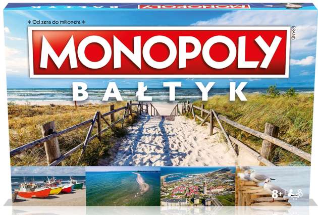 Monopoly: edycja Bałtyk strategiczna gra ekonomiczna