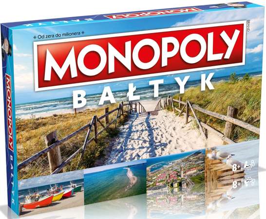 Monopoly: edycja Bałtyk strategiczna gra ekonomiczna