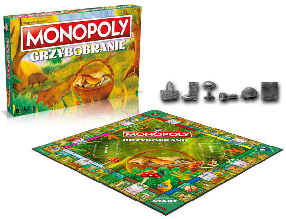 Monopoly edycja Grzybobranie Winning Moves