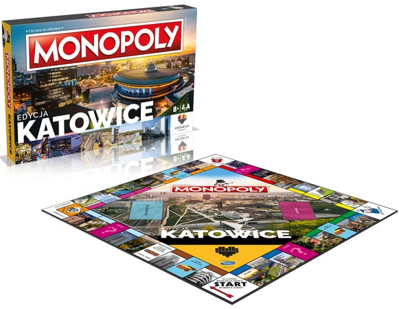 Monopoly edycja Katowice strategiczna gra planszowa