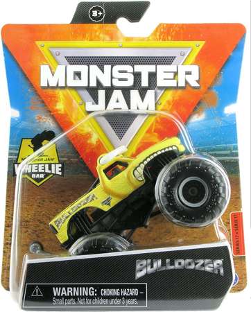 Monster Jam Wheelie Bar pojazd Bulldozer