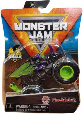 Monster Jam Wheelie Bar pojazd Dragonoid