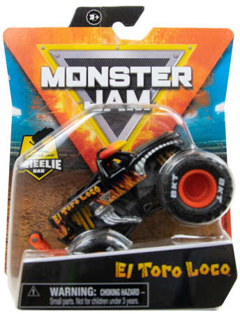 Monster Jam Wheelie Bar pojazd El Toro Loco