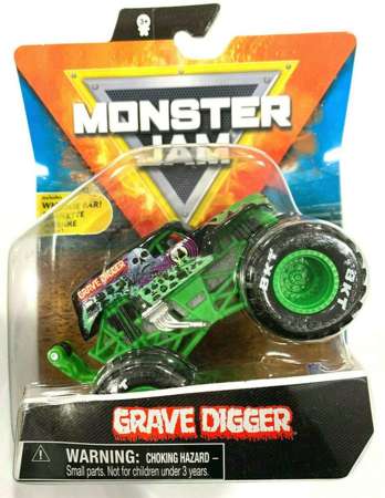 Monster Jam Wheelie Bar pojazd Grave Digger