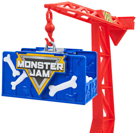 Monster Jam Zestaw Blastin Bones z pojazdem Monster Mutt