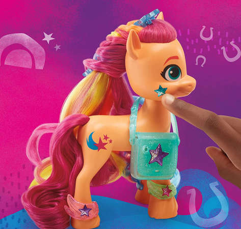 My Little Pony Figurka Tęczowa Sunny długie włosy do czesania