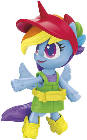 My Little Pony Smashin' Fashion zestaw z figurką Rainbow Dash 