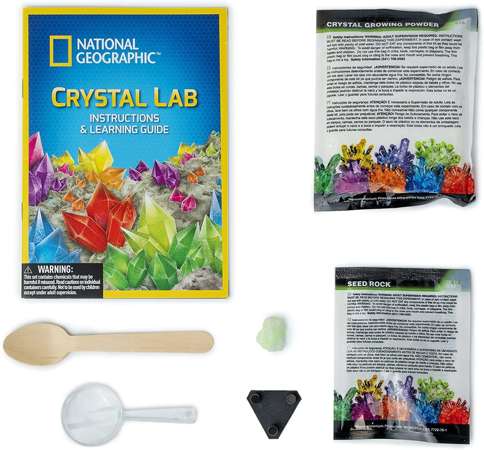 National Geographic Crystal Lab fluoryt zielony