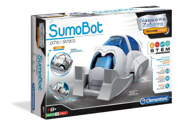 Naukowa zabawa SumoBot robot edukacyjny