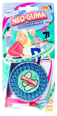 Neo-guma do skakania niebieska