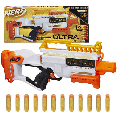 Nerf Ultra Dorado automatyczna wyrzutnia 12 strzałek
