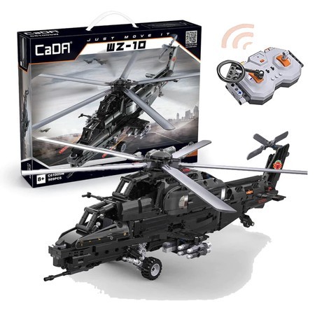 OUTLET Cada C61005W Klocki Helikopter Śmigłowiec szturmowy Wojskowy WZ-10 USZKODZONE OPAKOWANIE