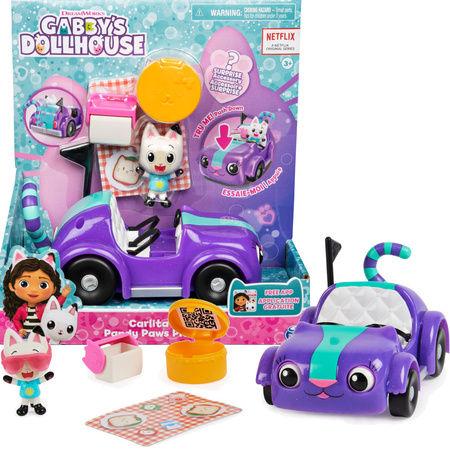 OUTLET Koci Domek Gabi Kicifura i Panduś Piknik Gabby's Dollhouse Pandy Paws Carlita USZKODZONE OPAKOWANIE