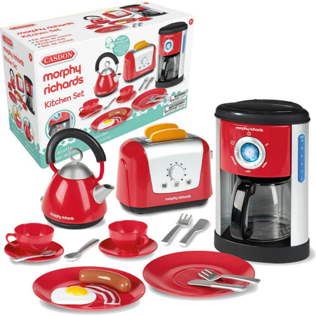 OUTLET Kuchenny zestaw dla dzieci czajnik toster Morphy Richards Casdon NIEKOMPLETNY