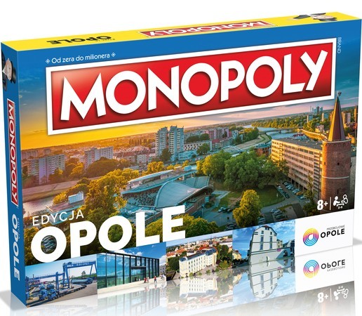 OUTLET Monopoly edycja Opole Winning Moves USZKODZONE OPAKOWANIE