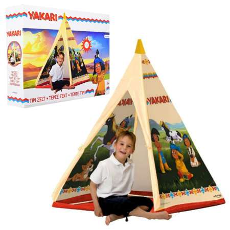 OUTLET Namiot Tipi Yakari do pokoju i ogrodu wigwam domek dla dzieci NIEKOMPLETNY