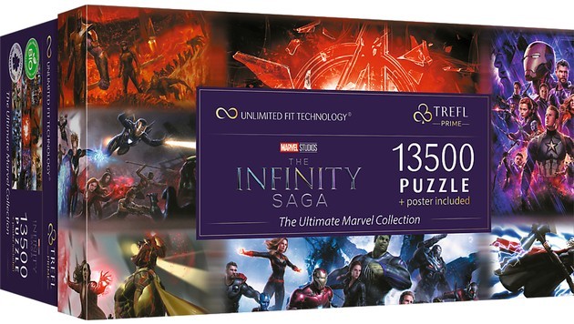 OUTLET Puzzle 13500 The Ultimate Marvel Collection UFT USZKODZONE OPAKOWANIE