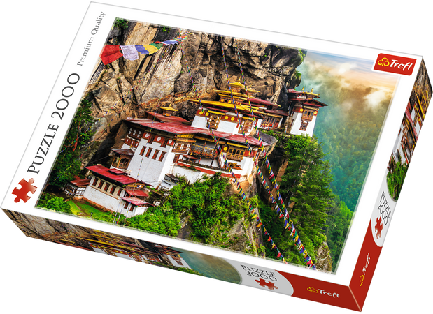 OUTLET Trefl Puzzle Tygrysie Gniazdo 2000 elementów USZKODZONE OPAKOWANIE