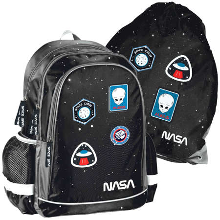 Paso Plecak szkolny tornister NASA Space Crew z workiem na buty