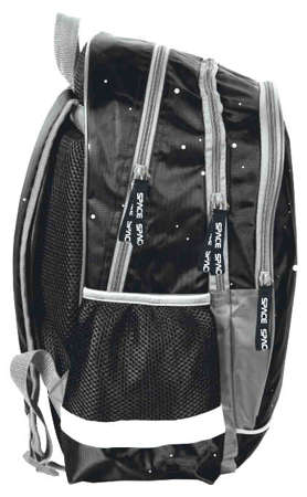 Paso Zestaw szkolny, Młodzieżowy plecak NASA + Worek na buty i Piórnik bez wyposażenia tuba