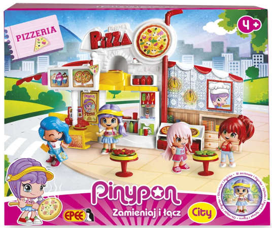 Pinypon City zestaw Pizzeria z figurką i akcesoriami