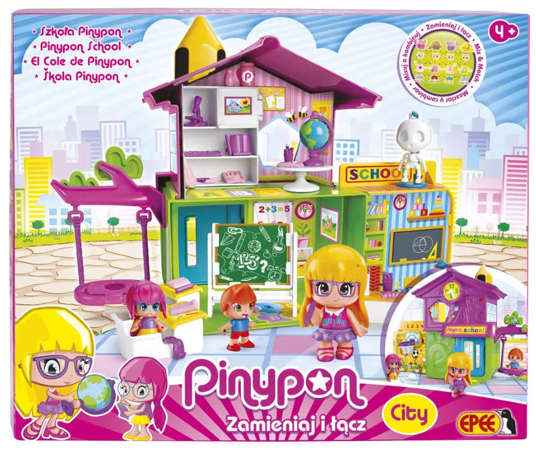 Pinypon City zestaw Szkoła z figurkami i akcesoriami