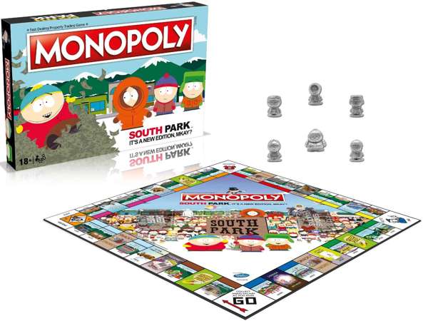 Planszowa gra towarzyska Monopoly South Park USZKODZONE OPAKOWANIE