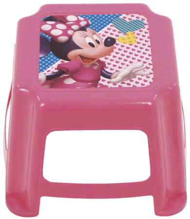 Plastikowy stołek dla dzieci Disney Myszka Minnie