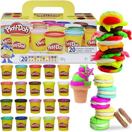 Play-Doh Ciastolina Zestaw 20 kolorów