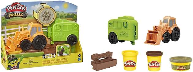 Play-Doh Ciastolina Zestaw z traktorem + foremka