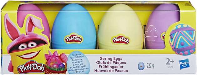 Play Doh Spring Eggs 4 jajka wielkanocne