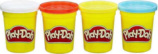 Play Doh ciastolina 4 kolory classic 