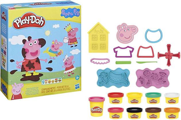 Play Doh ciastolina Świnka Peppa 20 elementów